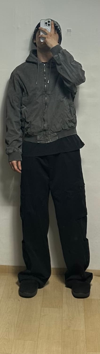 자라 워시드 후드자켓 상품이미지5