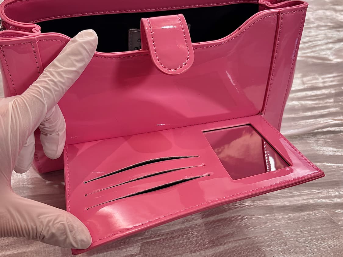 비비안웨스트우드 핑크 헤이즐 미디움 숄더백 상품이미지8