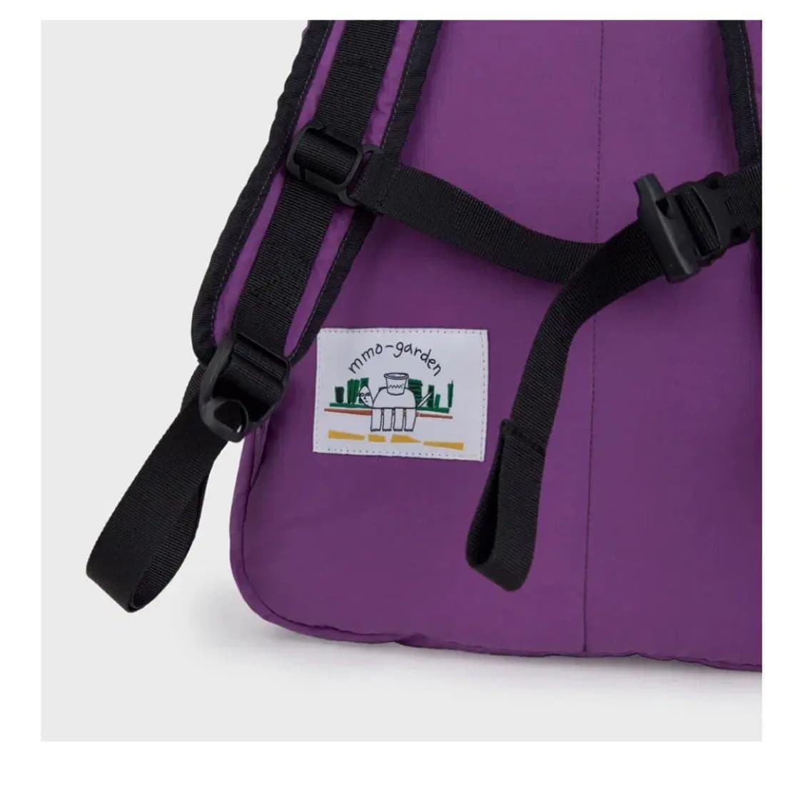 에메모가든 always backpack purple 퍼플 상품이미지6
