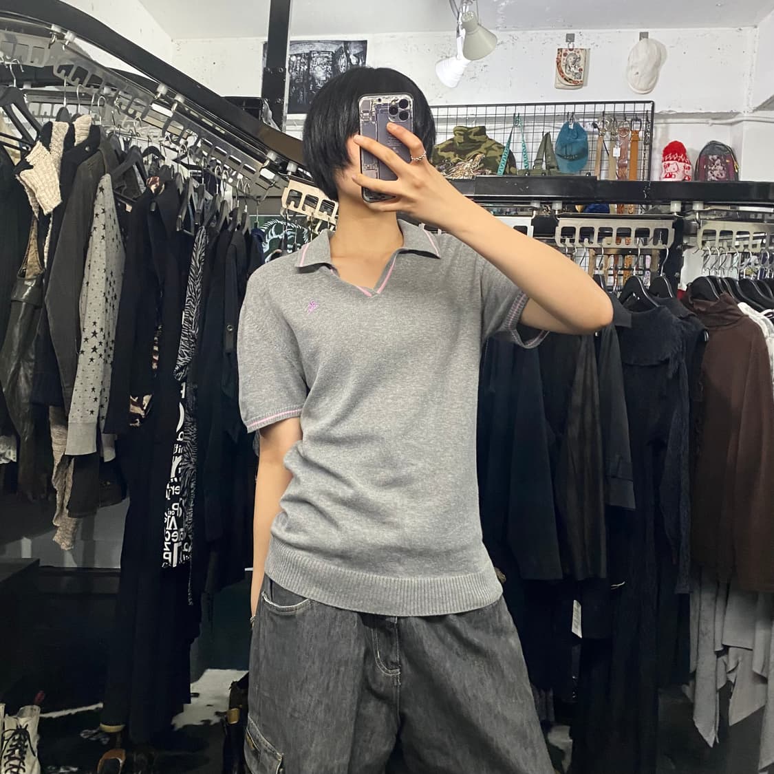 Burberry 프레피 로고 디테일 반팔니트 상품이미지1