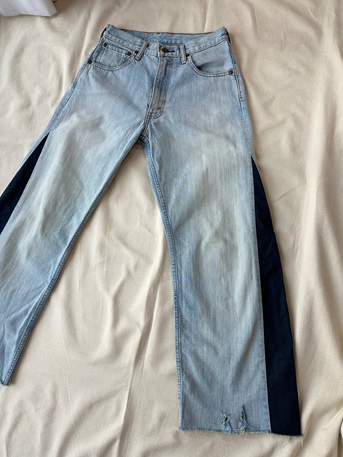 리바이스 503 사이드 패널 플레어 데님팬츠 30 made in Japa 상품이미지4