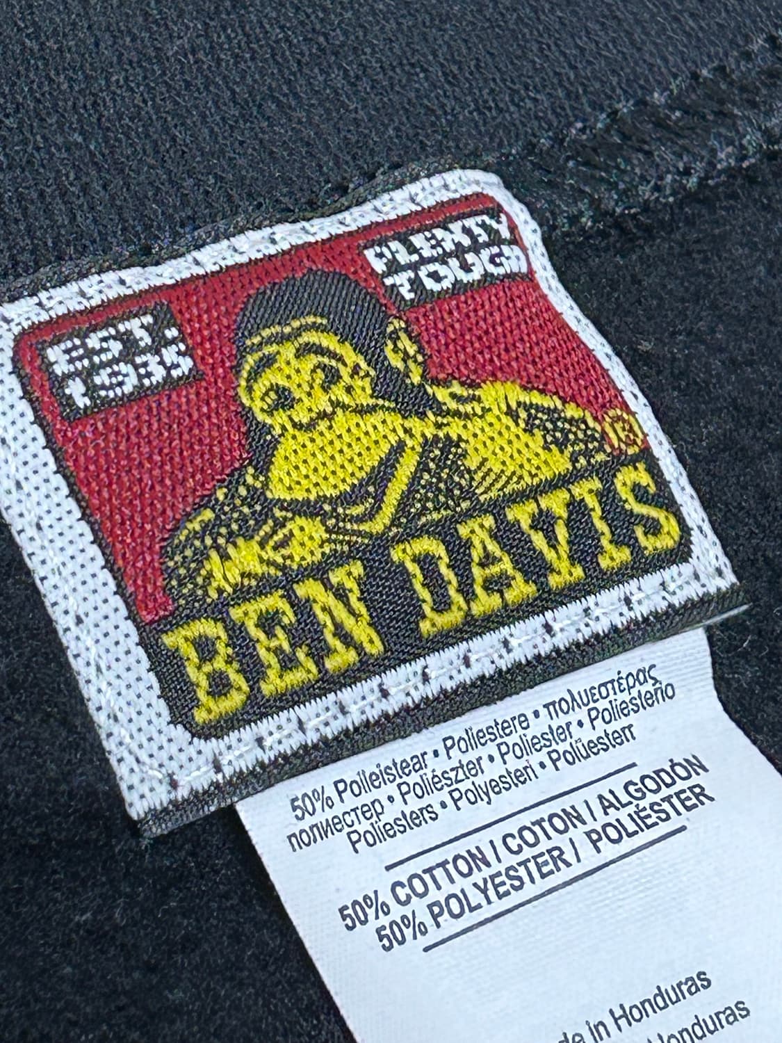 (실사이즈 L)벤데이비스 프린팅 블랙 스웻셔츠 MTM 상품이미지5