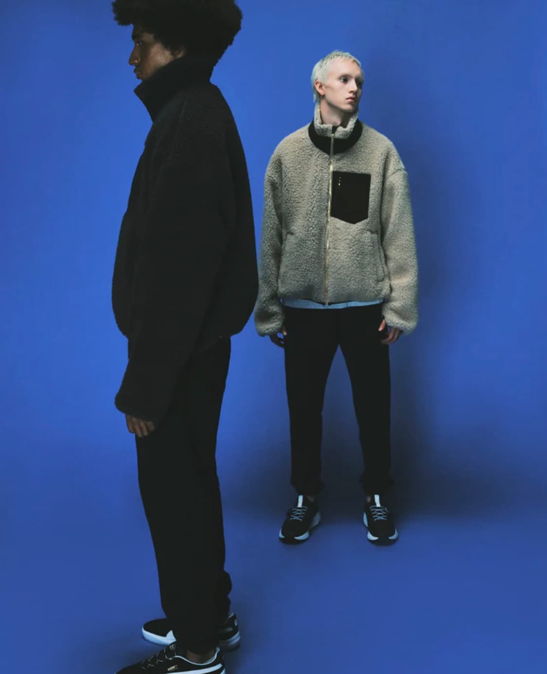 24fw 후미토 간류 보아 플리스 울 자켓 베이지 2사이즈 (후리스) 상품이미지5