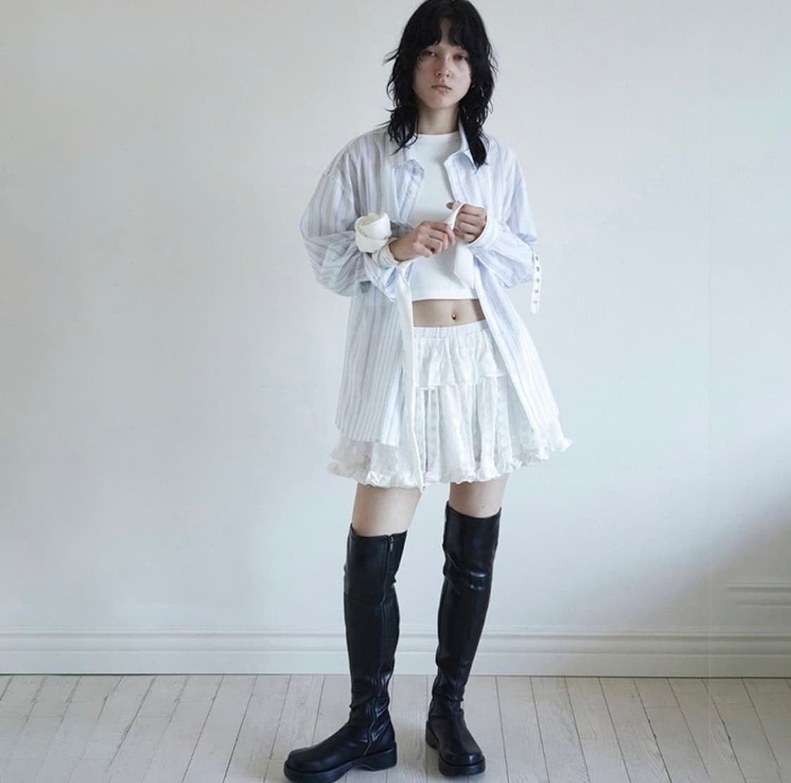 데어드 UNCLE STRIPE SHIRT 상품이미지3