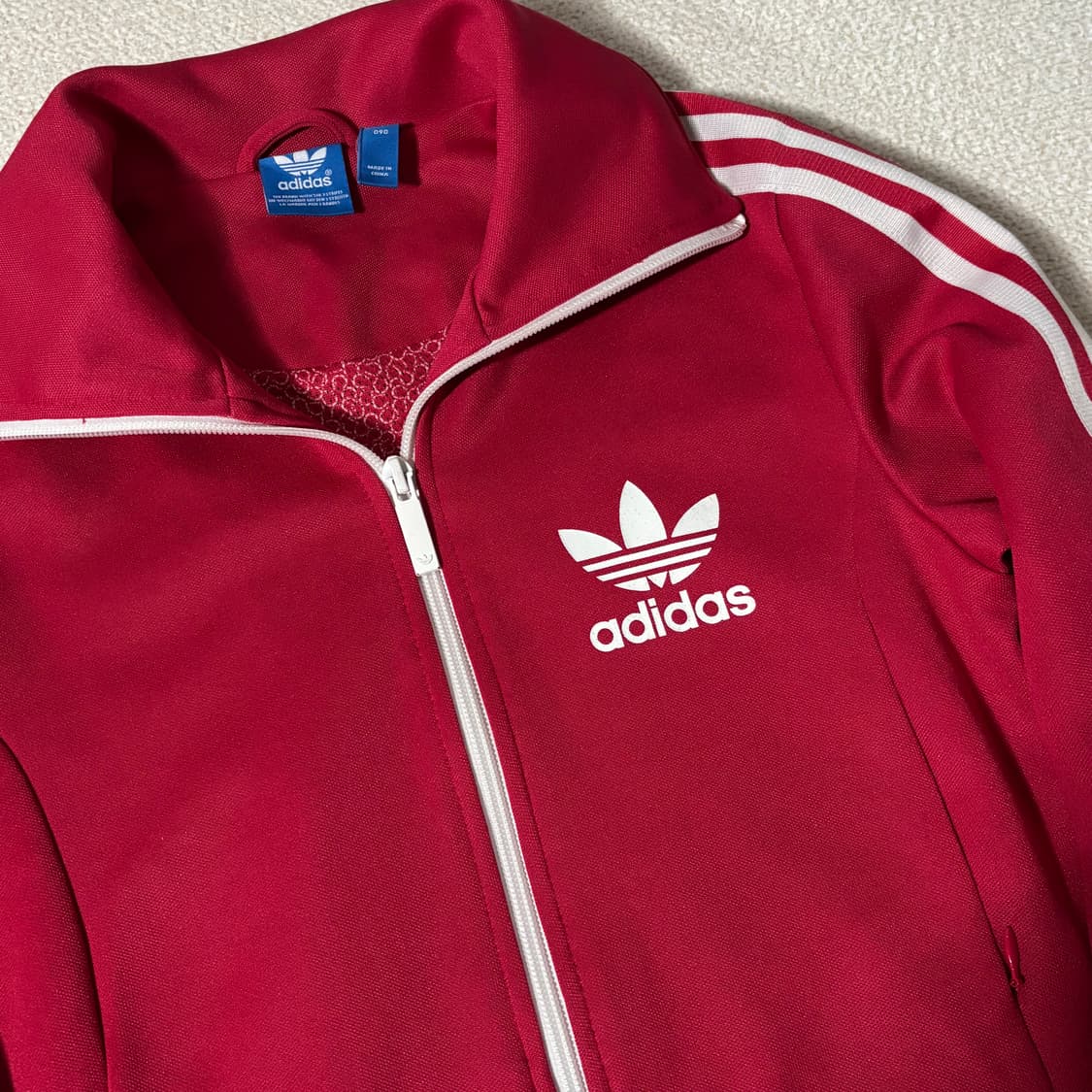 아디다스 구유로파 핫핑크 트랙탑 져지 상품이미지2