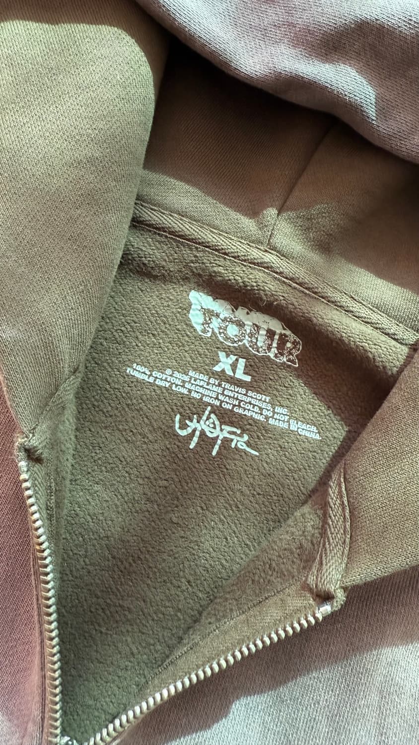 [XL] 트래비스 스캇 머천 후드집업 상품이미지2