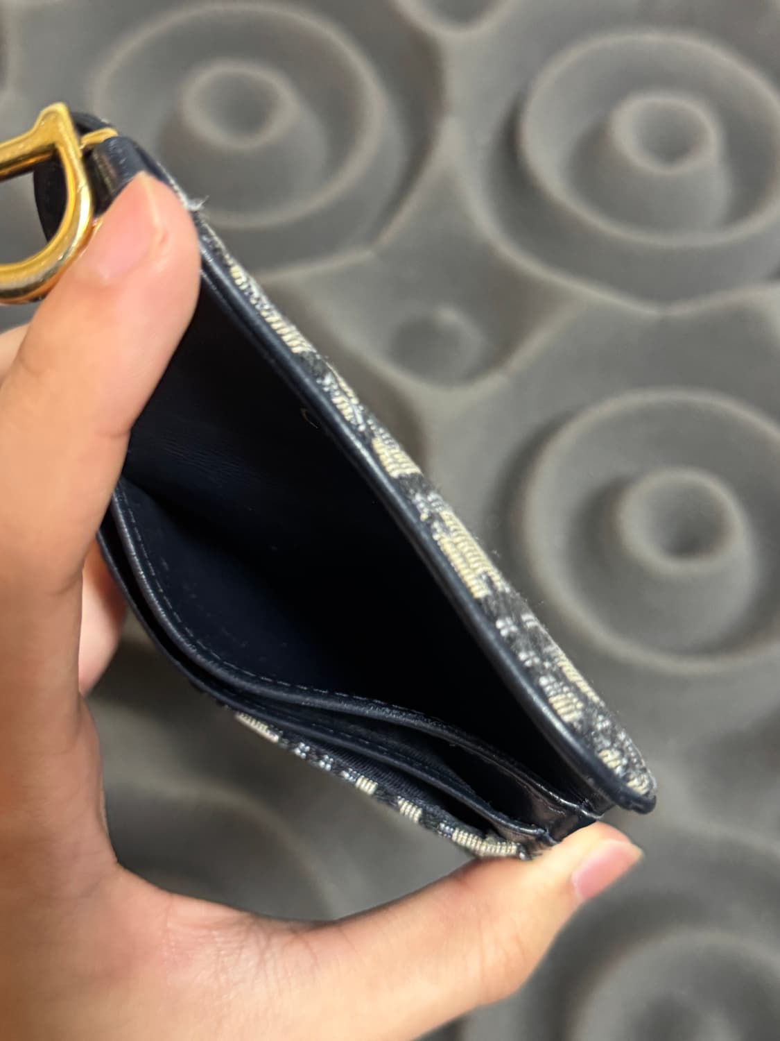 디올 새들 오블리크 카드지갑 상품이미지9