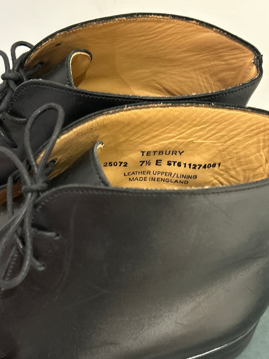 TETBURY BLACK WAX CALF 상품이미지5