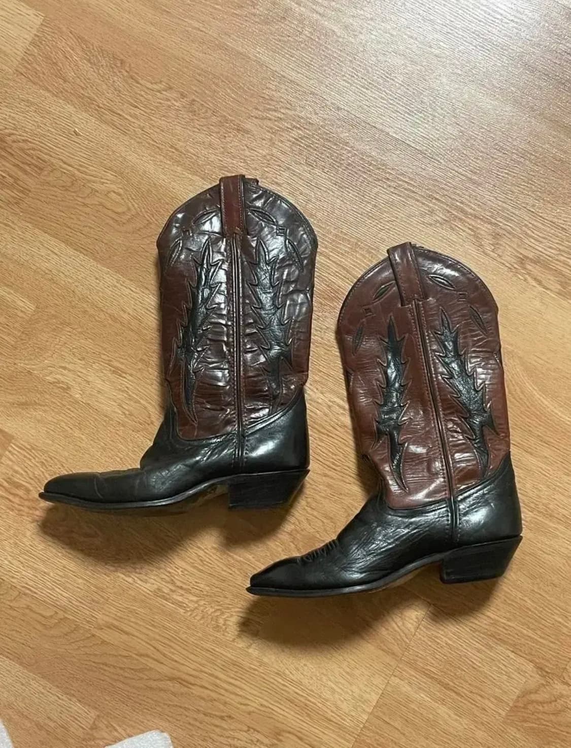 유럽 빈티지 웨스턴부츠 상품이미지1