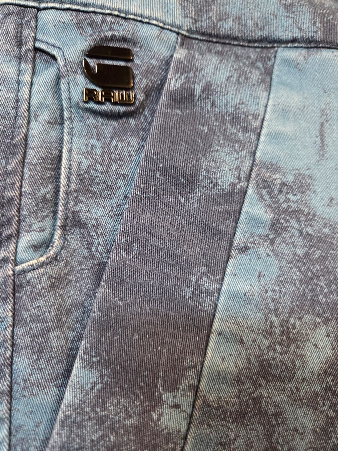 G-Star RAW 블루 데님 반바지(34) 상품이미지4