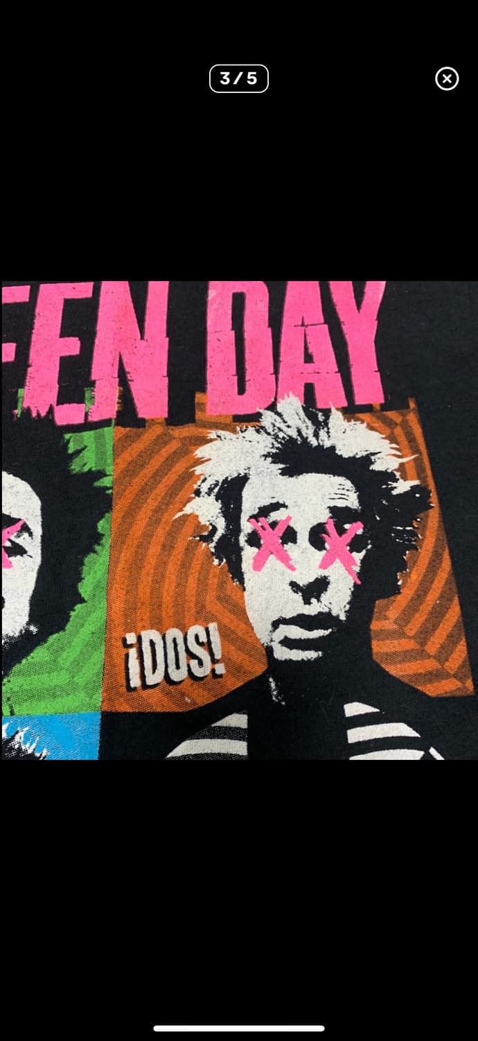 S)Greenday 그린데이 티셔츠 상품이미지3