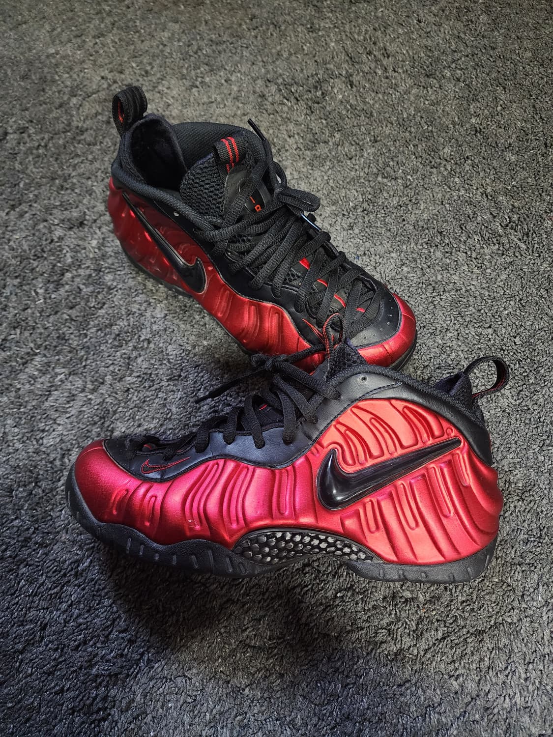 나이키 에어 폼포짓 프로 유니버시티 레드 265 상품이미지1