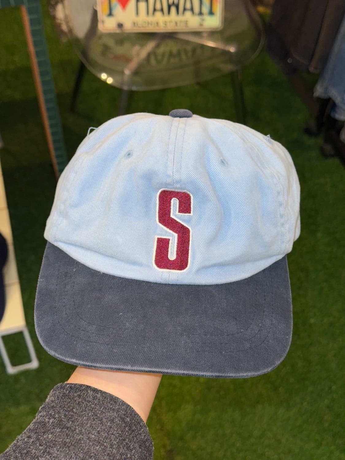 Stussy 스투시 빈티지 S로고 캡 상품이미지1