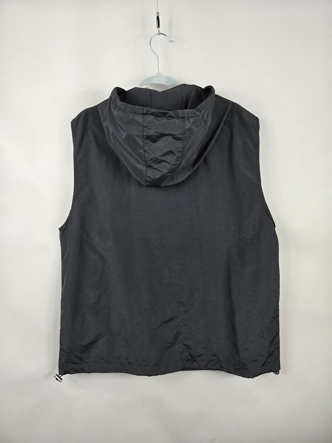 [무료배송]무센트 F 공용 테크 나일론 후드 베스트 아노락 조끼 상품이미지7