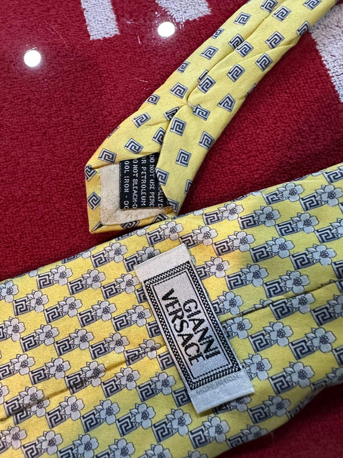 베르사체 실크넥타이  상품이미지3