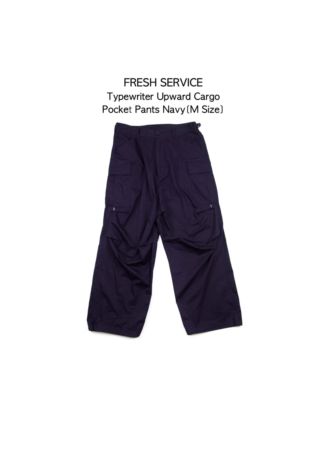 Freshservice 타입라이터 업워드 카고포켓팬츠 네이비 상품이미지1