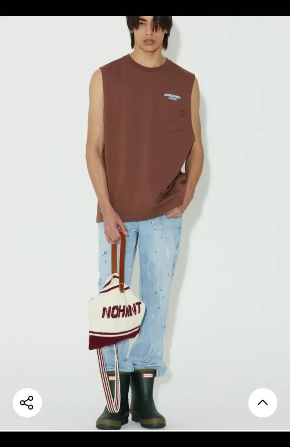 노앙   라이트  페인트  데님 팬즈 상품이미지1