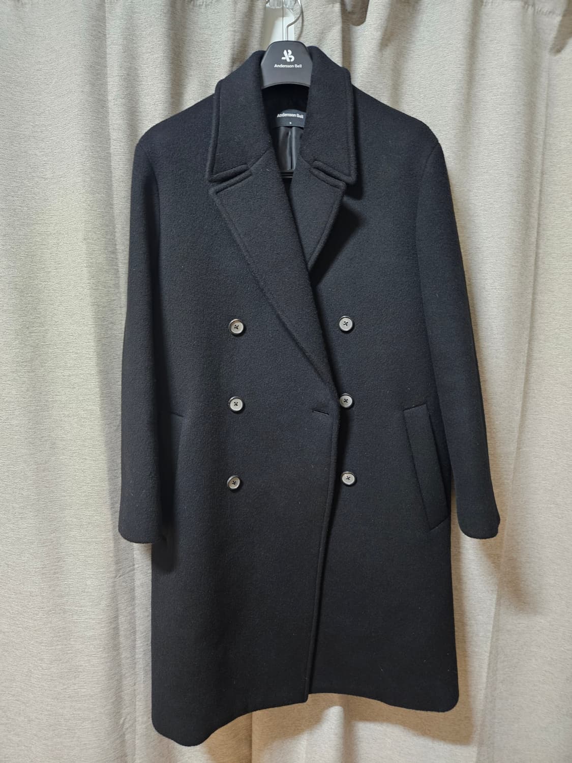 앤더슨벨 유니섹스 캐시미어 조나스 오버사이즈 코트 상품이미지1