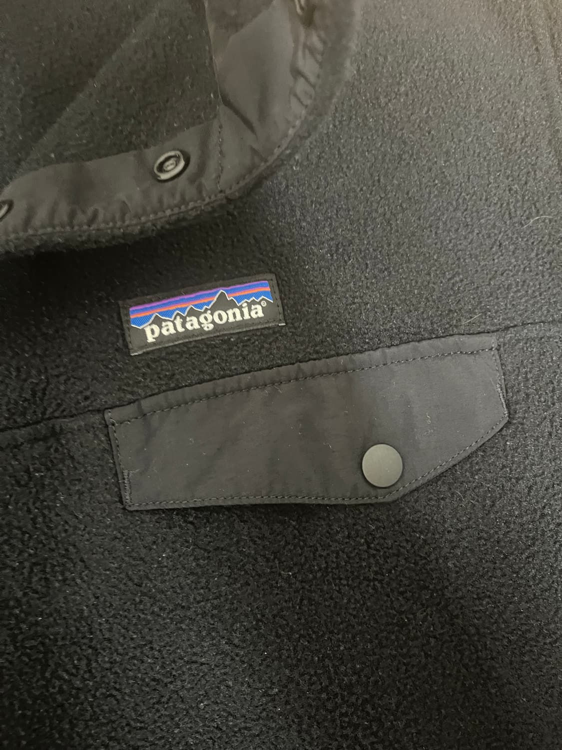 17 파타고니아 신칠라 m 올블랙 상품이미지3