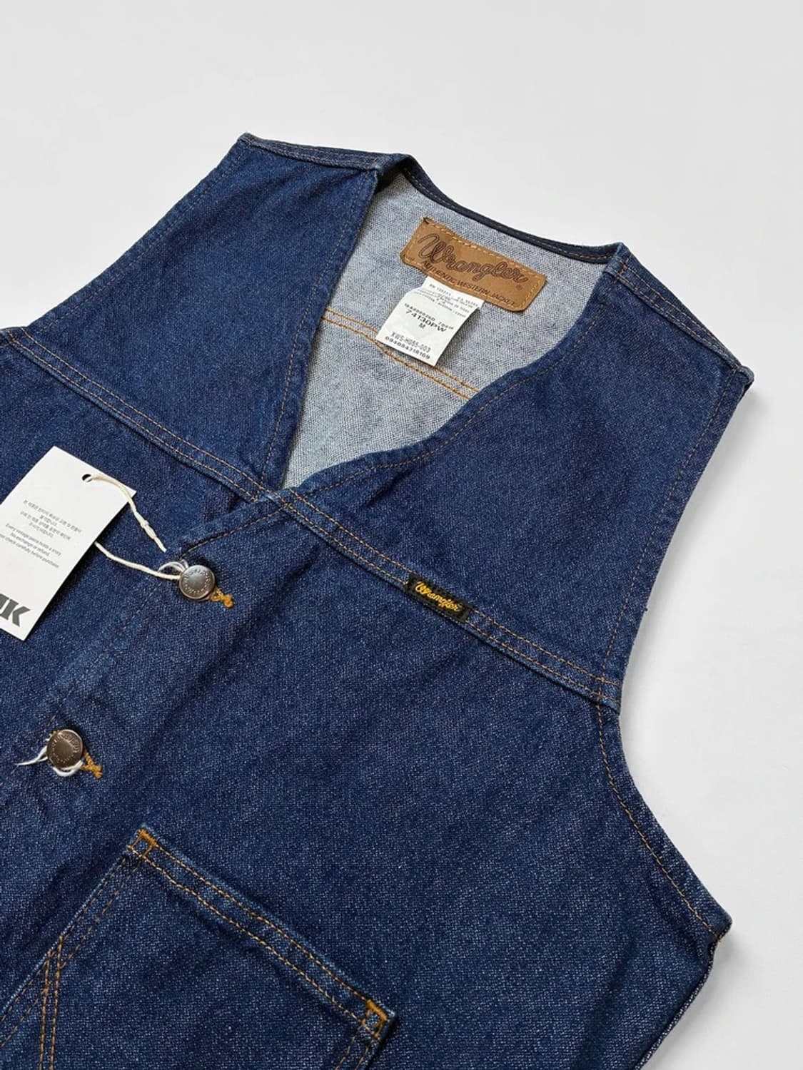 랭글러 90s 카우보이 웨스턴 데님 조끼 PN5180 상품이미지2