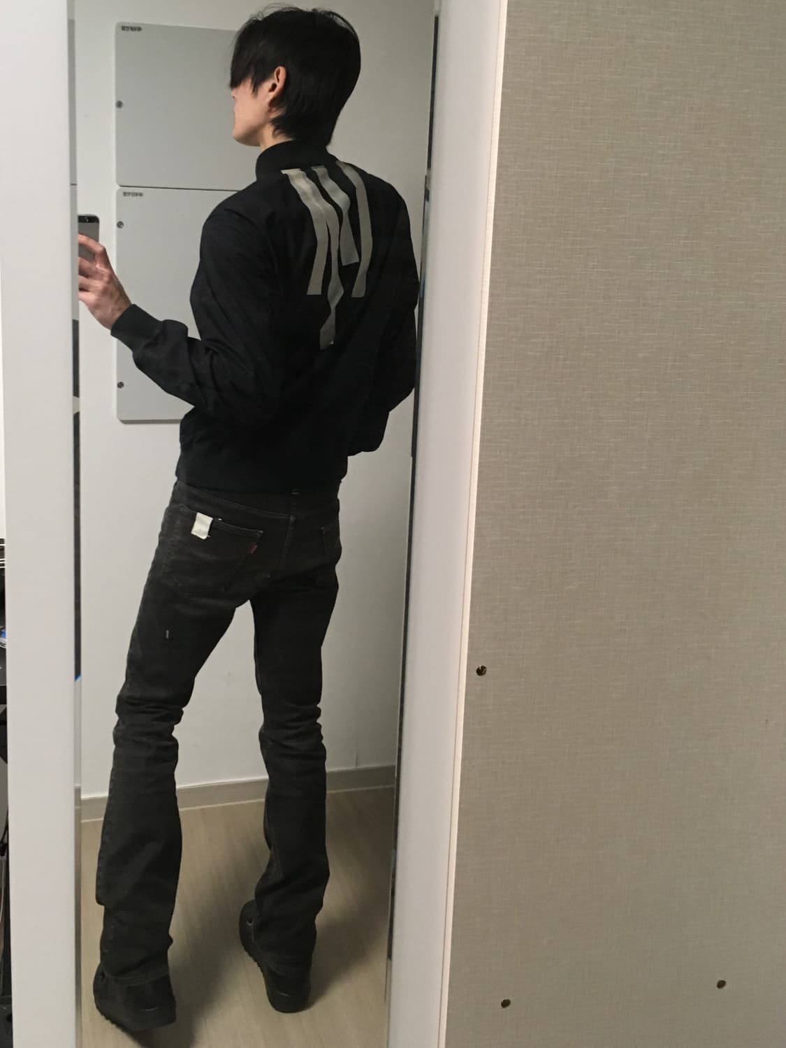 Levi’s X N.Hoolywood 517 black jean 상품이미지2