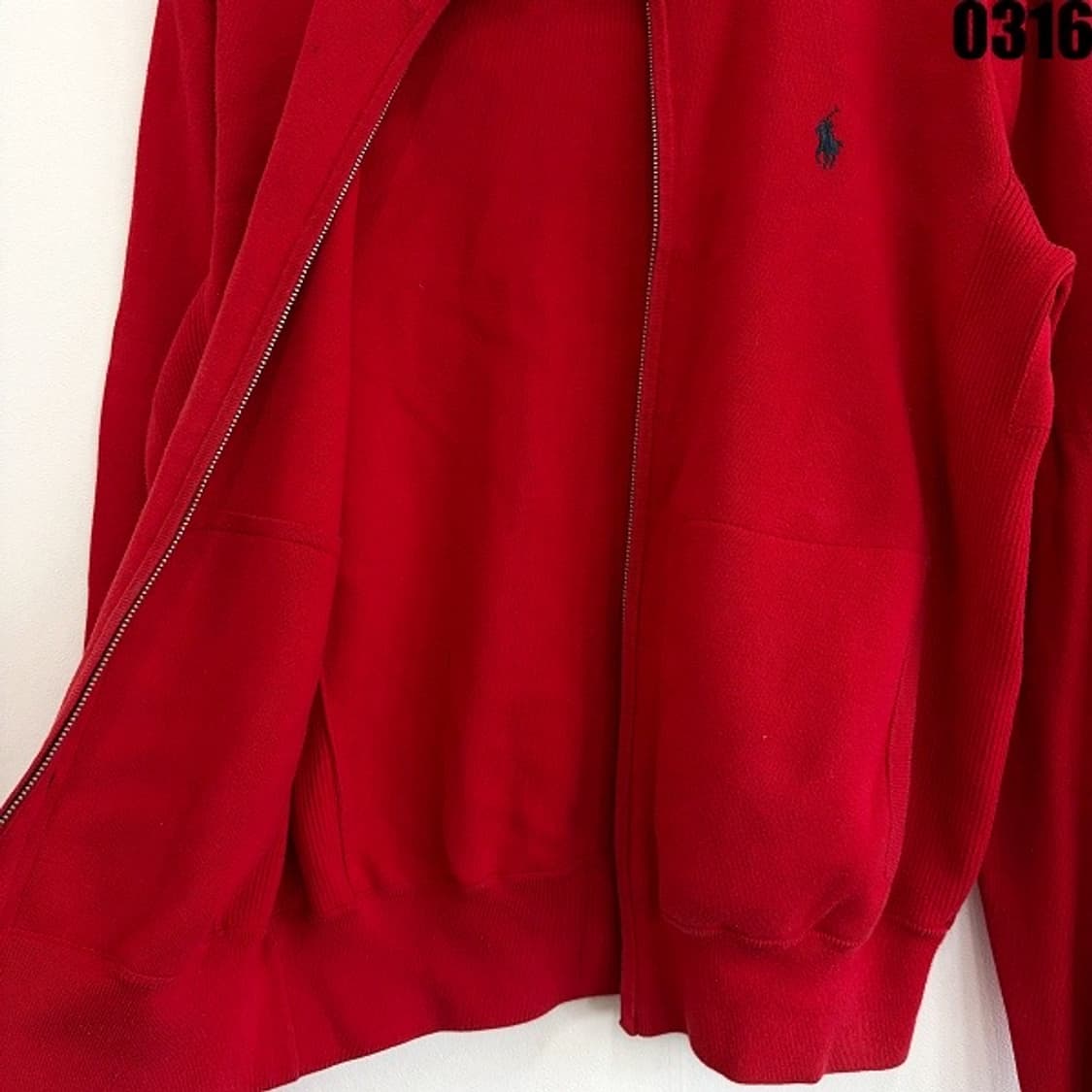 폴로 랄프로렌 집업 니트 가디건 XL 0316 상품이미지9