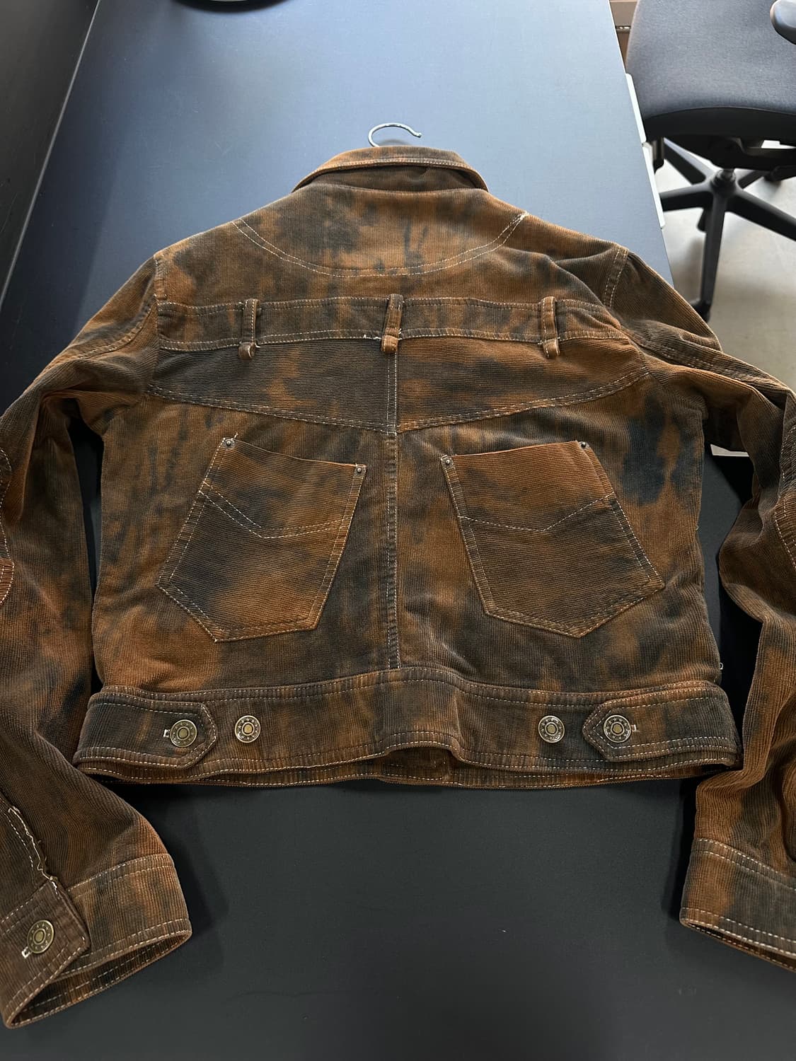 INLOVE 프랑스 Y2k 벨티드 버튼 포켓 자켓 상품이미지6