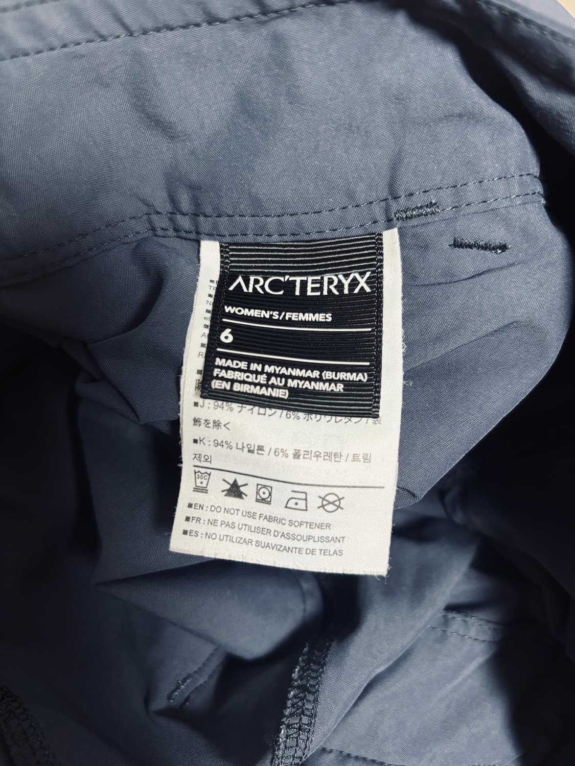 ARCTERYX 아크테익스 나일론 7부 팬츠 상품이미지3