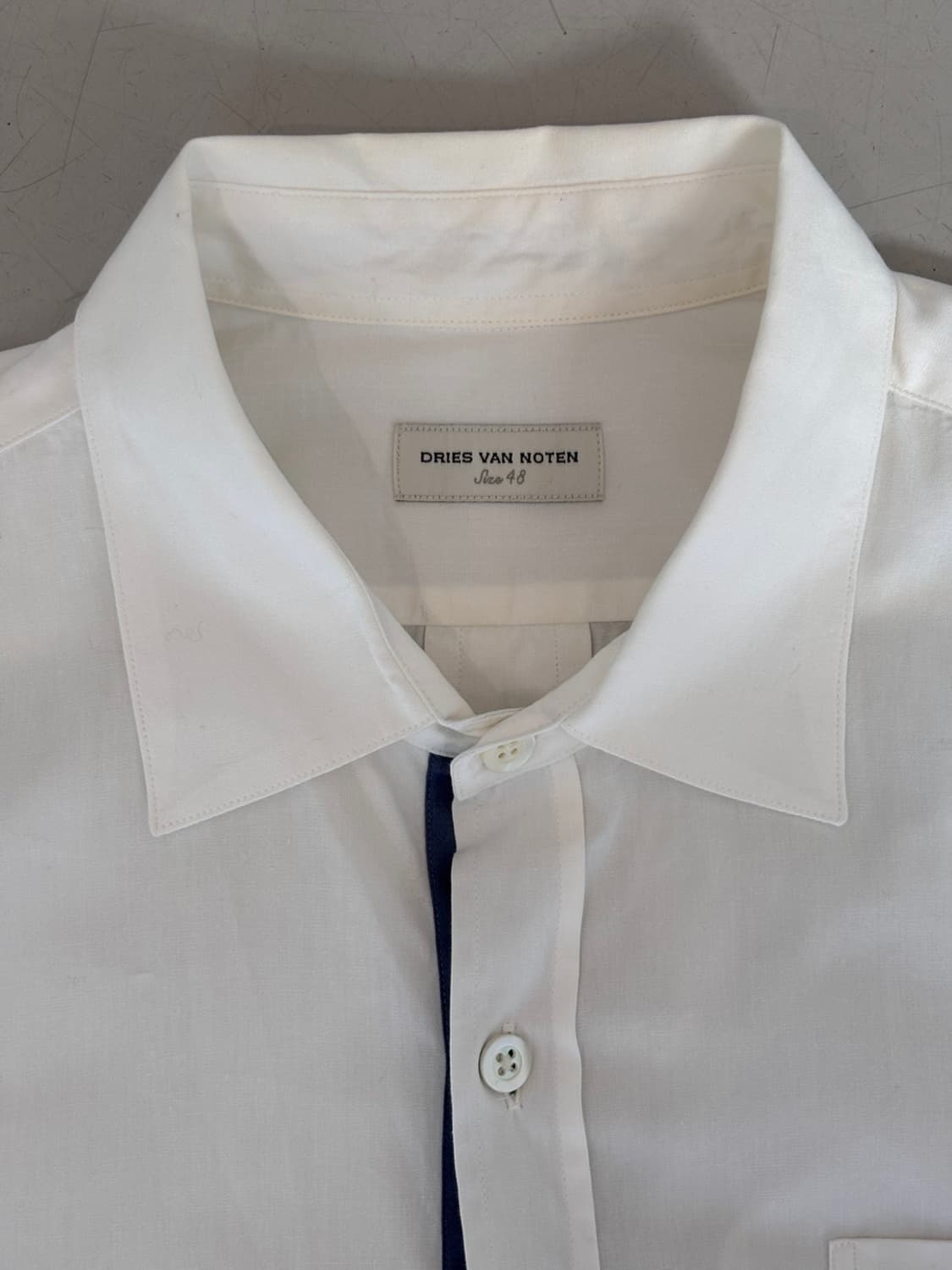 Vintage Dries Van Noten Half Shirt 상품이미지4
