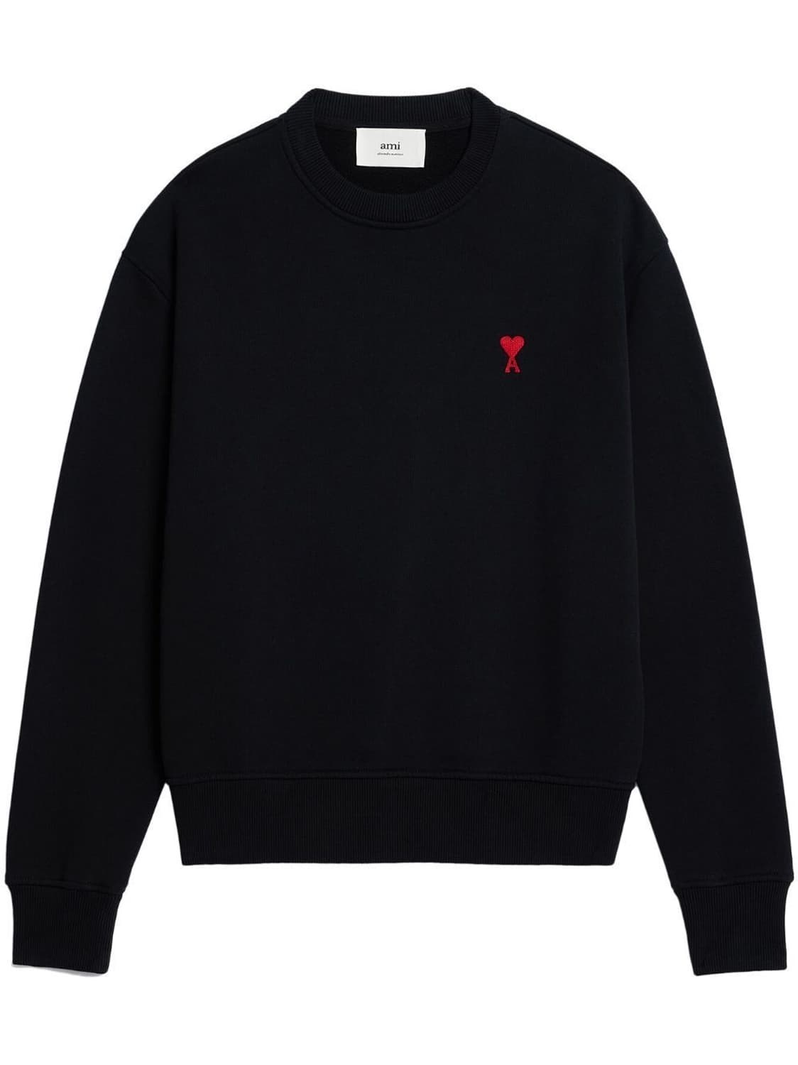 [M] 아미 블랙 맨투맨 상품이미지2