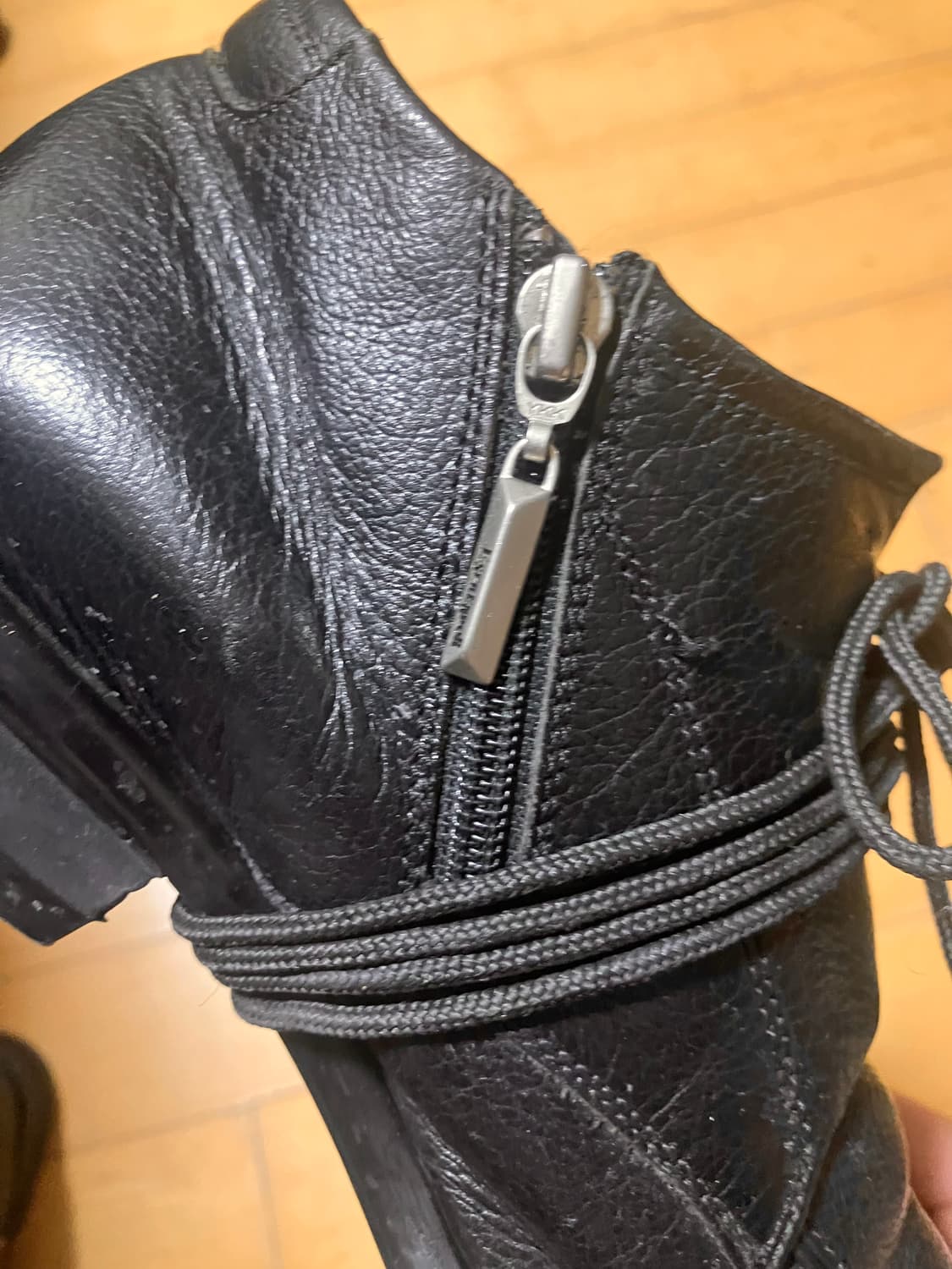 Esprendor 00s Y2K 스퀘어도 더비 슈즈 265 상품이미지7