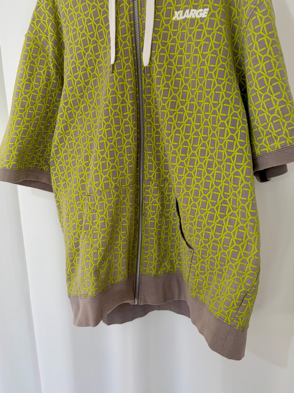 XLARGE short sleeve hood zip up 상품이미지4