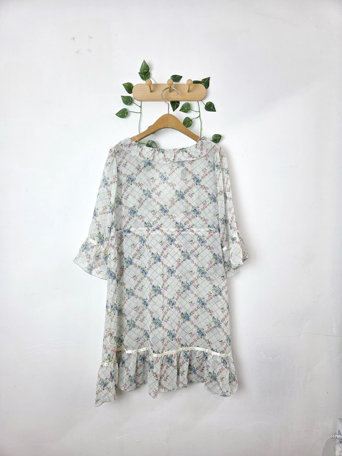 플라워 러블리 쉬폰 원피스 상품이미지5