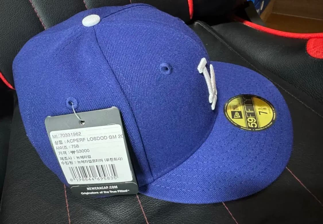 (새상품) 뉴에라 mlb어센틱 LA다저스 피티드캡 758 상품이미지2