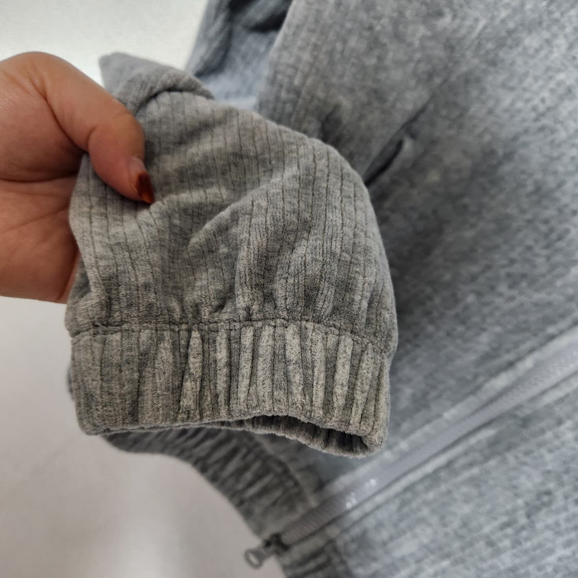 24년 뉴발란스 벨로아 골지 후드집업 85 상품이미지5