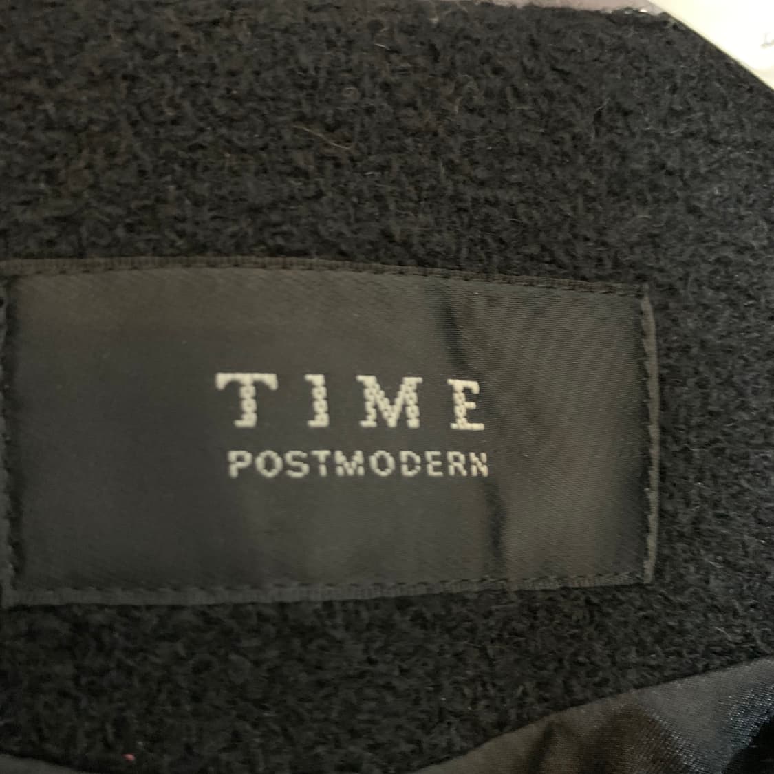 82 타임 20 블랙 트위드 집업 자켓 상품이미지5