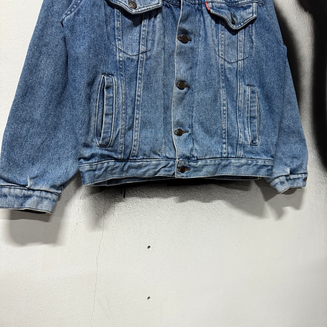 90s 리바이스 USA 오리지널 데님 트러커 자켓 상품이미지5