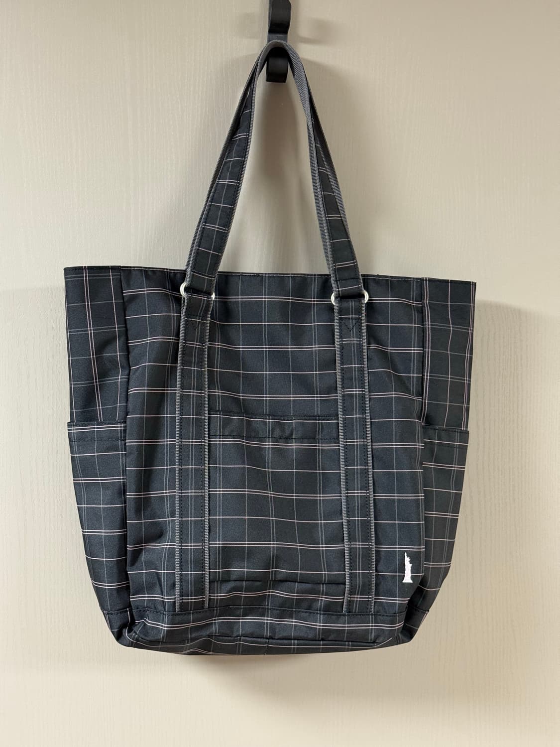 eastboy totebag (pink checker) 상품이미지1