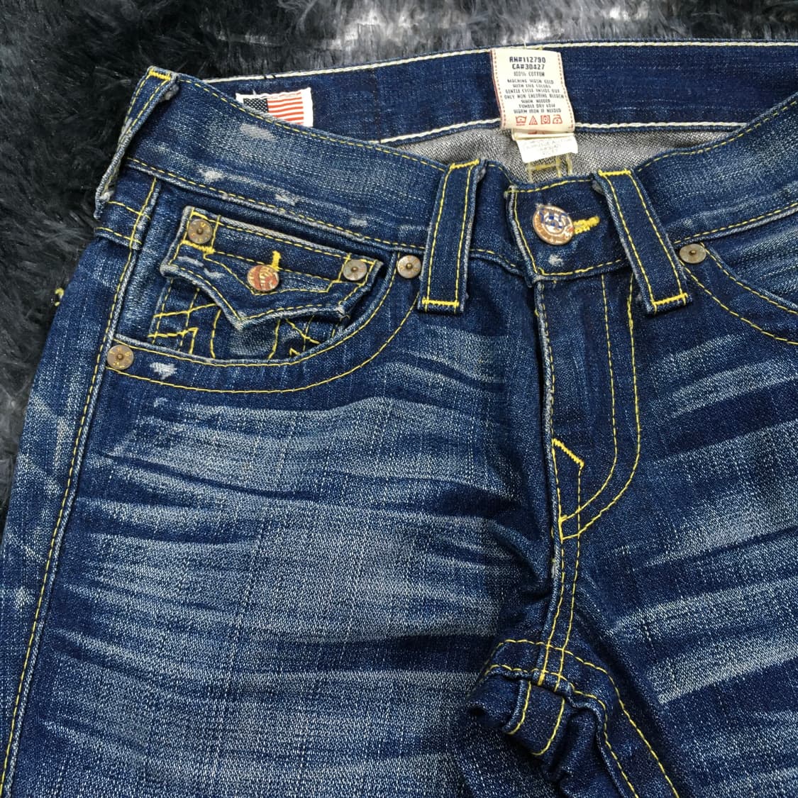 투티/0138 true religion 데미지 워싱 청바지 상품이미지7