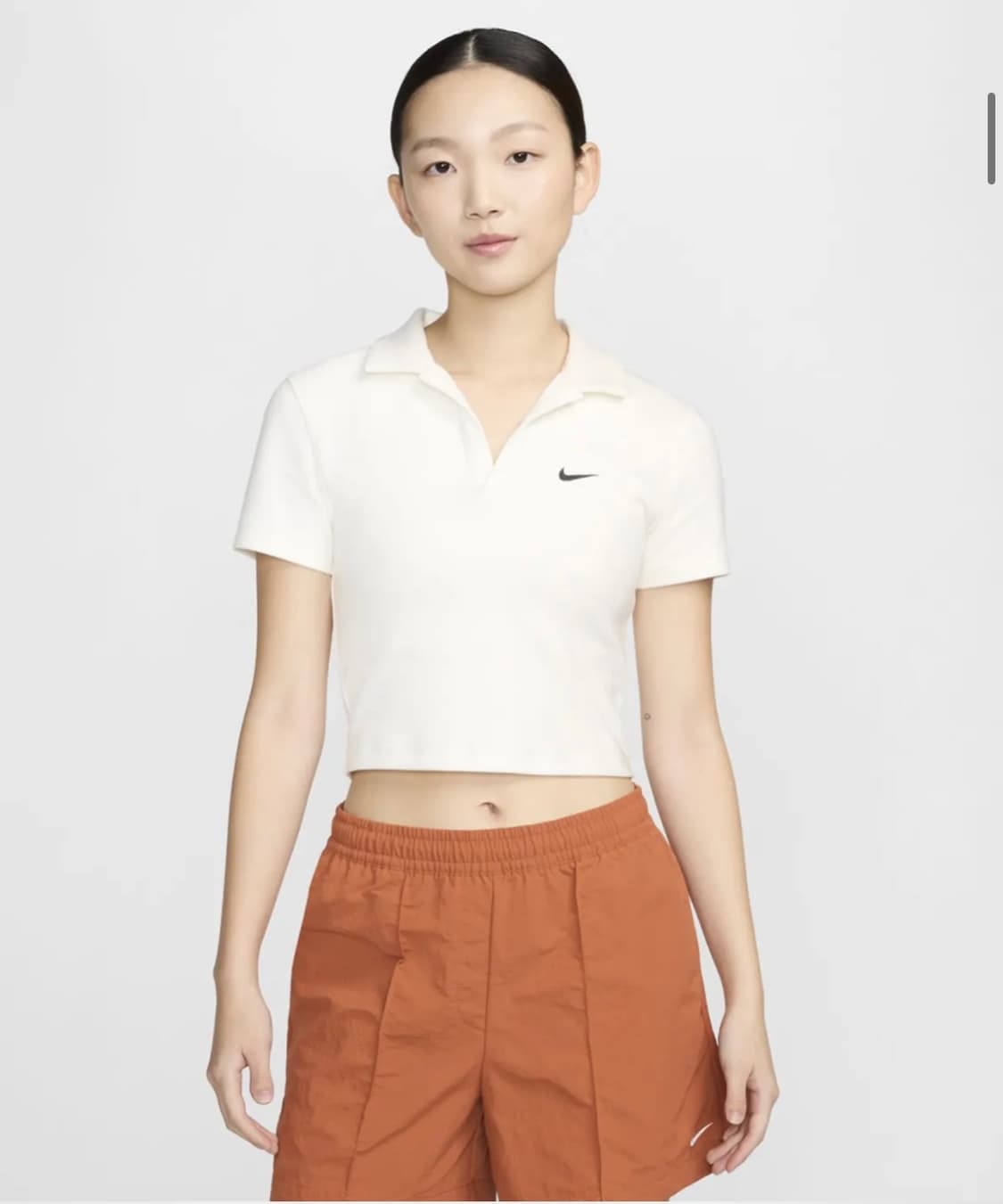 나이키 폴로 크롭 탑  상품이미지1