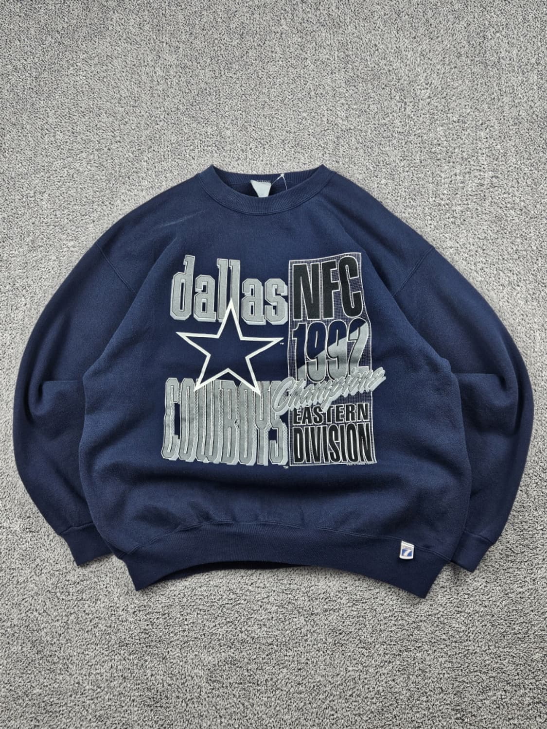 90's LOGO7 델라즈카우보이즈 스웻 맨투맨 ( XL )/ 10162 상품이미지1