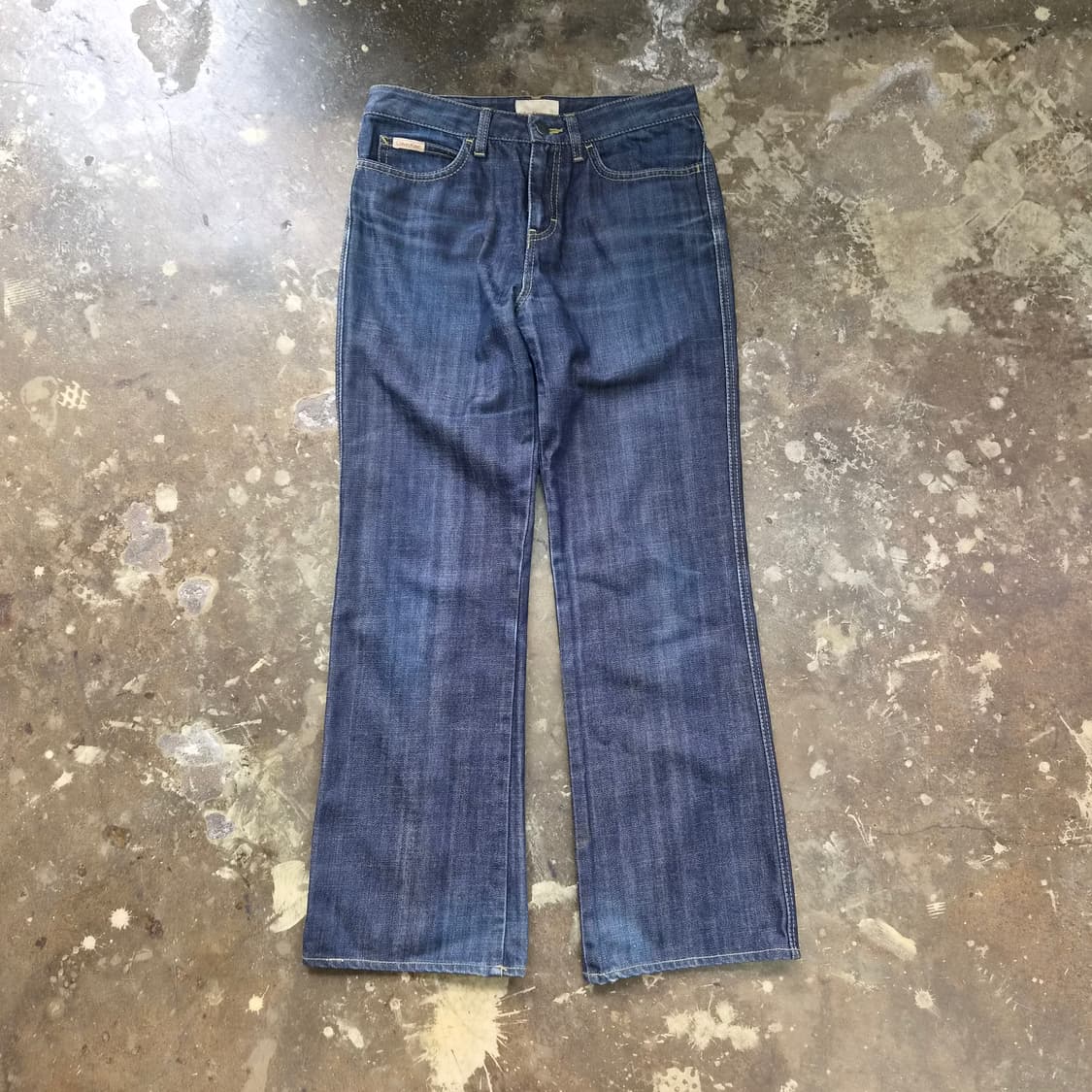 28) 캘빈클라인 세미부츠컷 청바지 데님팬츠 상품이미지1