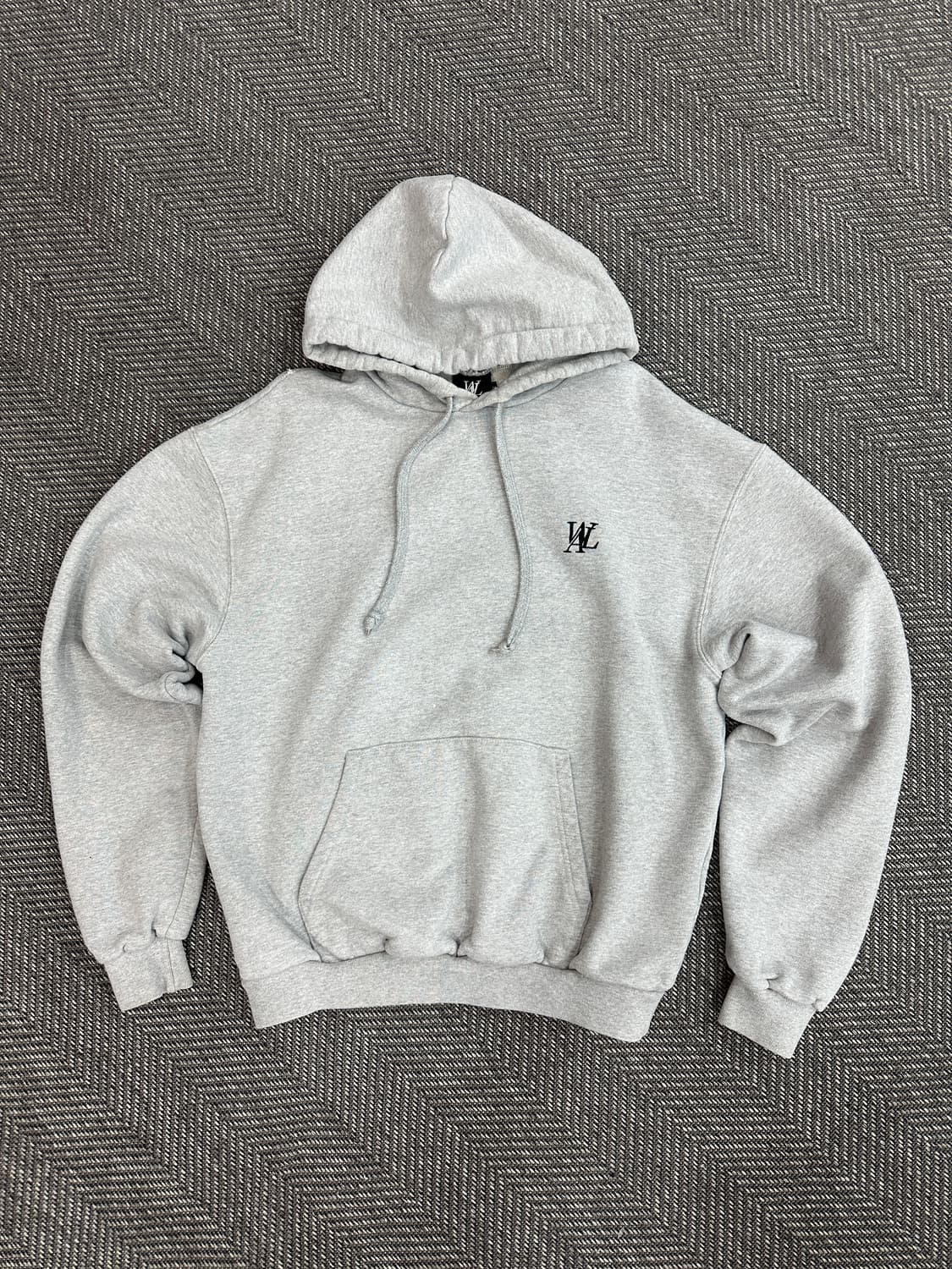 우알롱 후드티 그레이 상품이미지1