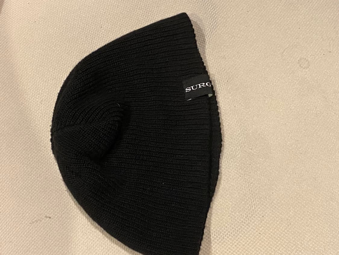 Surgery skull born beanie black os 상품이미지4