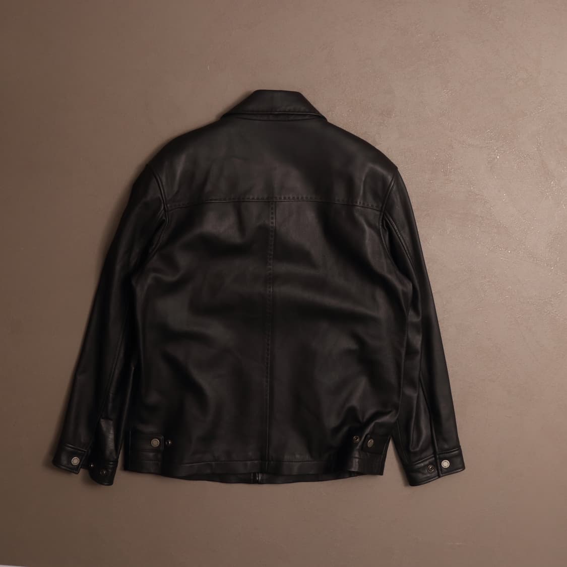 빈티지 소가죽 레더 트러커 자켓 A1674 상품이미지6