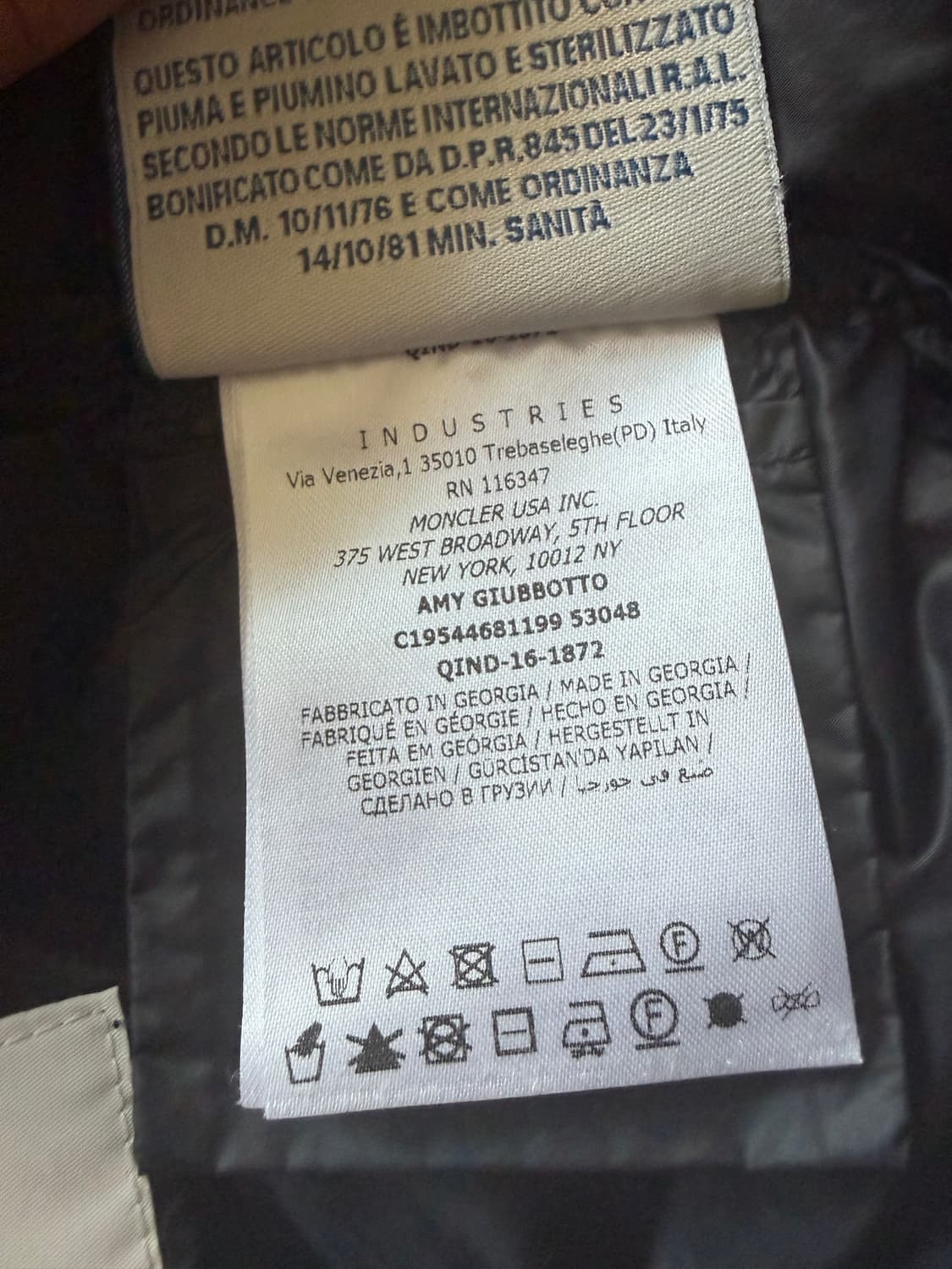 몽클레어 다운 경량패딩 상품이미지6