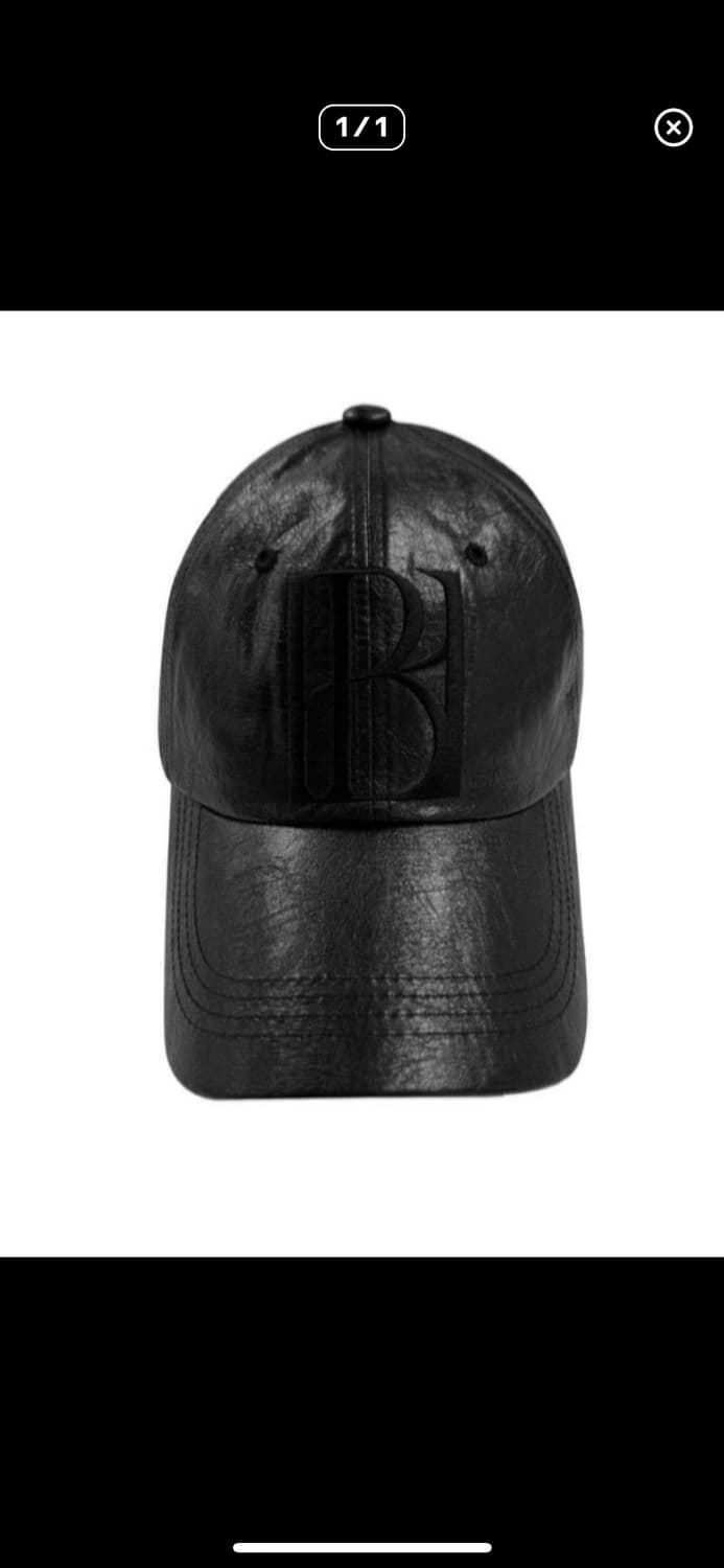 보헤미안서울 레더 심볼 로고 모자 구함 상품이미지1