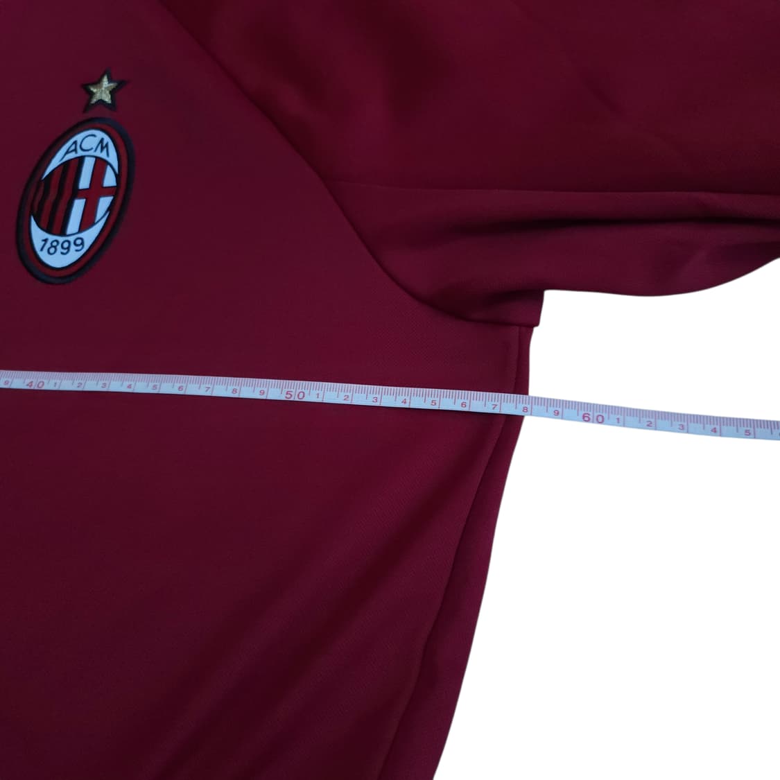 아디다스져지 AC밀란 트랙탑 100-105 버건디 와인 상품이미지9