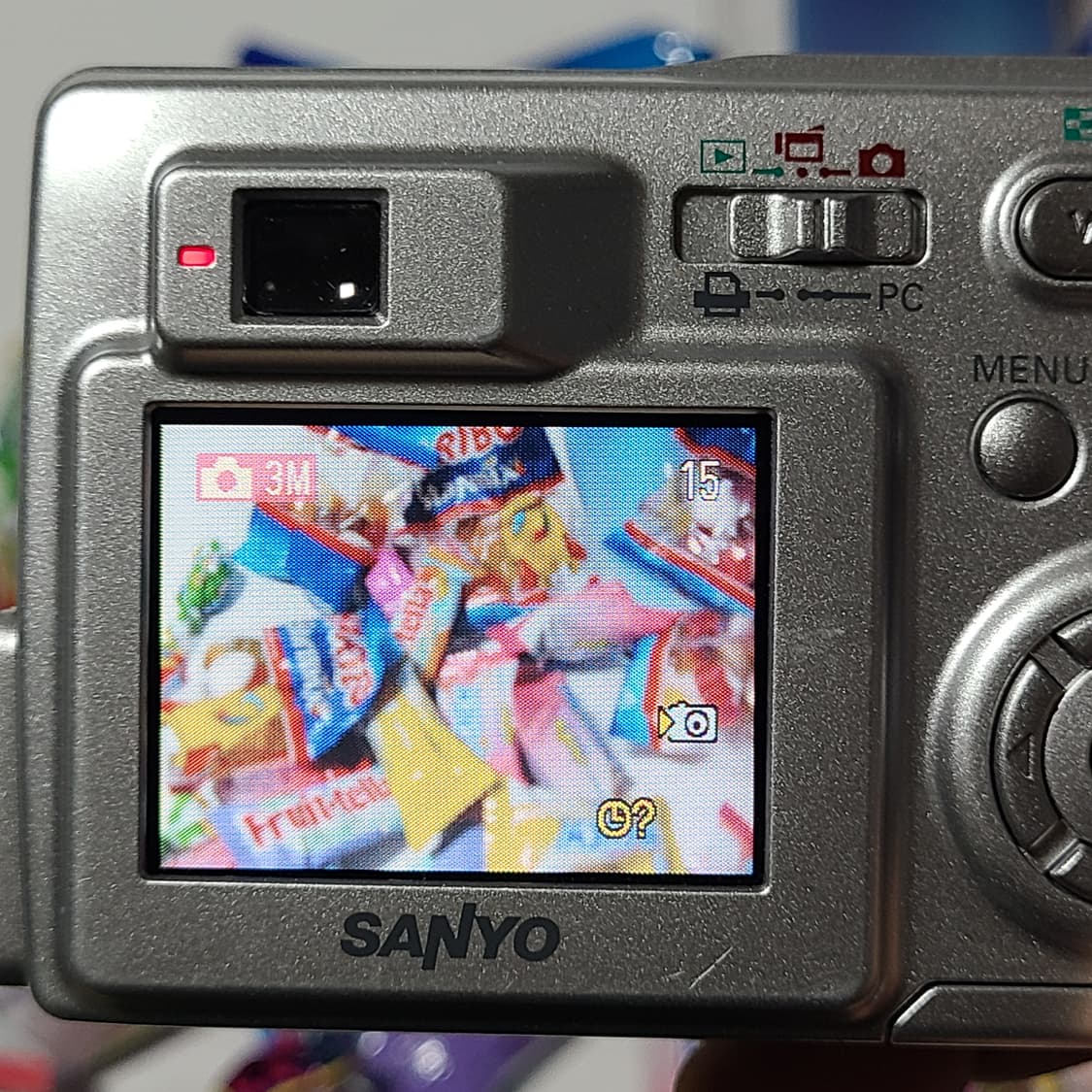 산요 작티 DSC-S3 빈티지 디카 디지털 카메라 상품이미지7