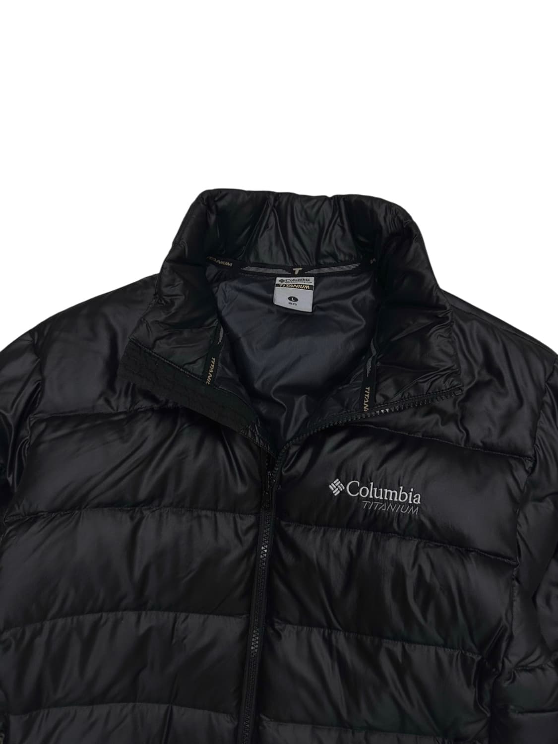 컬럼비아 구스다운 경량패딩 블랙 (L) 상품이미지3